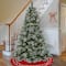 7.5ft. Pre-Lit Frosted Bryson Pine Artificial Christmas Tree, Warm White LED Lights